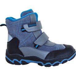 Protetika buty zimowe chłopięce Hant 35 szare/niebieskie. Szare buty chłopięce zimowe Protetika, ze skóry, bez zapięcia. Za 279,00 zł.