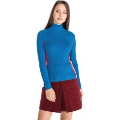 TWINSET Sweter Niebieski. Niebieskie bluzy damskie Twinset, m, w paski, z wiskozy, bez rękawów, bez kaptura. Za 654,95 zł.