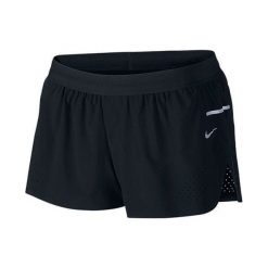 Nike RACE WOVEN SHORT, 10 | URUCHOMIENIE | KOBIETY | KRÓTKI | CZARNY / CZARNY / ODBLASKOWY SILV | L. Czarne spodenki sportowe damskie Nike, s, bez wzorów, z materiału, sportowe, krótkie, outdoorowe, dri-fit (nike). W wyprzedaży za 204,19 zł.