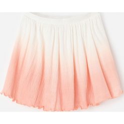 Spódnica z efektem dip-dye - Pomarańczowy. Pomarańczowe spódniczki damskie Reserved, bez wzorów. Za 39,99 zł.