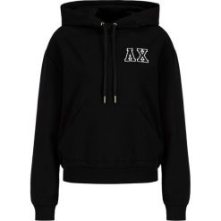 Bluza Armani Exchange 6GYM80 YJ69Z 1200. Czarne bluzy damskie Armani Exchange, l, bez wzorów, z bawełny, bez rękawów, bez kaptura. W wyprzedaży za 389,00 zł.