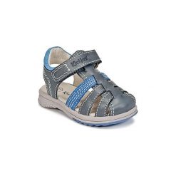 Sandały Dziecko Kickers PLATINIUM. Niebieskie sandały chłopięce Kickers. Za 207,20 zł.