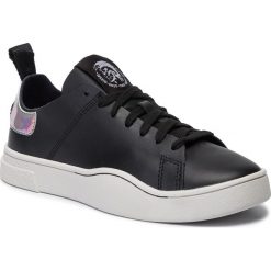 Sneakersy DIESEL - S-Clever Ls W Y01985 P2546 H1145 Black/Silver. Czarne półbuty damskie Diesel, ze skóry. W wyprzedaży za 439,00 zł.
