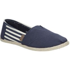 Granatowe buty tomsy espadryle w paski Mckey DTN173/17NV. Szare tomsy damskie marki Mckey, w paski. Za 28,99 zł.