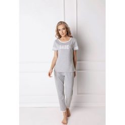 Aruelle - Piżama Babe. Różowe piżamy damskie Aruelle, s, z nadrukiem, z bawełny, z krótkim rękawem. Za 129,90 zł.