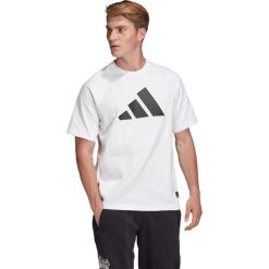 Adidas Performance Athletics Pack Heavy Koszulka Biały. Białe podkoszulki męskie adidas Performance, s, z nadrukiem, z bawełny, z krótkim rękawem. Za 154,95 zł.