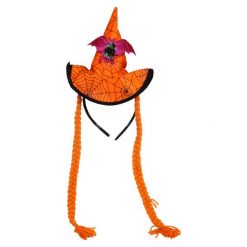 Czapeczki niemowlęce: Swede Dekoracja Halloween Kapelusz z Warkoczykami Zabawka