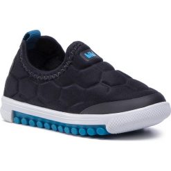 Sneakersy BIBI - Roller New 679519 Black/Cobalt. Czarne trampki chłopięce Bibi, bez wzorów, z materiału, bez zapięcia. Za 149,00 zł.