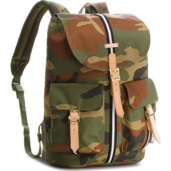 Plecak HERSCHEL - Dawson 10233-01832 Camo/Black/White. Zielone plecaki męskie marki Herschel, bez wzorów, ze skóry. W wyprzedaży za 299,00 zł.