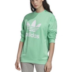 ADIDAS ADICOLOR TREFOIL HOODIE > FM3290. Bluzy damskie Adidas, bez wzorów, z bawełny, bez rękawów, długie, bez kaptura. Za 199,99 zł.
