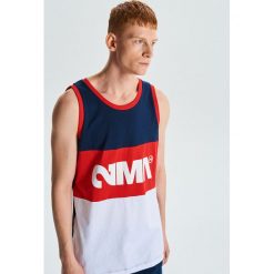 Tank top - Granatowy. Niebieskie t-shirty męskie Cropp, s, bez wzorów, bez kołnierzyka. Za 39,99 zł.