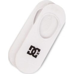 Zestaw 3 par stopek męskich DC - Liner 3Pk EDYAA03153 r.40/45 WBB0. Białe skarpetki męskie DC, bez wzorów, z bawełny. Za 39,00 zł.
