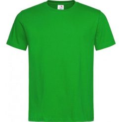 Zielony Bawełniany T-Shirt Męski Bez Nadruku -STEDMAN- Koszulka, Krótki Rękaw, Basic, U-neck TSJNPLST2000kellygreen. Żółte koszulki męskie Stedman, m, z nadrukiem, z bawełny, casualowe, bez kołnierzyka, krótkie. Za 24,00 zł.