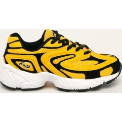 Fila - Buty Creator Low WMN. Żółte buty sportowe damskie Fila, ze skóry, sportowe. W wyprzedaży za 339,90 zł.