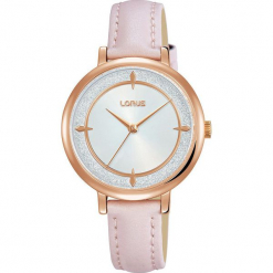 Zegarek Lorus RG292NX9 damski różowy. Różowe zegarki damskie Lorus. Za 239,00 zł.