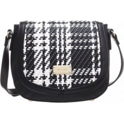 Bessie London torebka crossbody BW4344 czarna. Czarne torebki klasyczne damskie Bessie London, bez wzorów, bez dodatków. Za 169,00 zł.