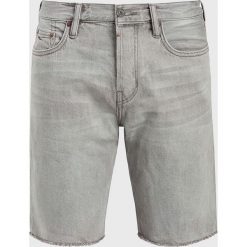 AllSaints - Szorty jeansowe Switch. Szare spodenki i szorty męskie AllSaints, s, bez wzorów, z bawełny, casualowe. W wyprzedaży za 259,90 zł.