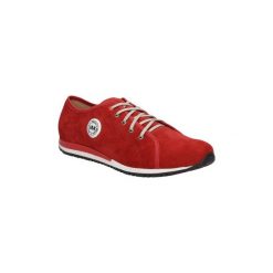 Buty Casu PÓŁBUTY 896/12. Czerwone trampki męskie Casu, bez wzorów, bez zapięcia. Za 119,99 zł.