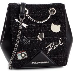 Torebka KARL LAGERFELD - 91KW3032 Black. Czarne torebki klasyczne damskie marki KARL LAGERFELD, bez wzorów, ze skóry, eleganckie, bez dodatków. Za 1349,00 zł.