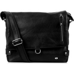 DAAG Human 36 torba skórzana na ramię notebook unisex czarna - czarny. Czarne torby męskie skórzane daag, bez wzorów, ze skóry, na ramię. Za 492,99 zł.