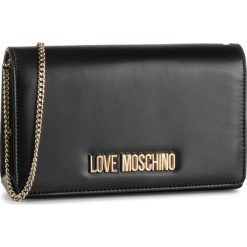 Torebka LOVE MOSCHINO - JC4126PP18LY0000 Nero. Czarne torebki klasyczne damskie Love Moschino, bez wzorów, ze skóry ekologicznej, klasyczne, bez dodatków. Za 519,00 zł.