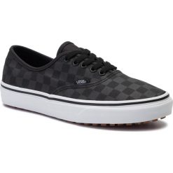 Tenisówki VANS - Authentic Uc VN0A3MU8V7X1 (Made Frthmkrs) Blkchkrbrd. Szare półbuty damskie Vans, bez wzorów, z gumy, bez zapięcia. W wyprzedaży za 239,00 zł.