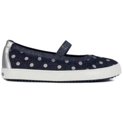 Geox Baleriny Dziewczęce Gisli 26 Niebieskie. Niebieskie baleriny dziewczęce Geox, bez wzorów, bez obcasa. Za 249,00 zł.