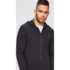Calvin Klein Performance - Bluza. Niebieskie bluzy męskie s, z nadrukiem, z bawełny, z kapturem. W wyprzedaży za 299,90 zł.