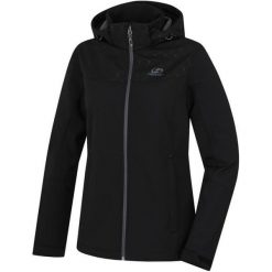 Hannah Ganni Anthracite 42. Czarne kurtki sportowe damskie Hannah, bez wzorów, z softshellu, sportowe, bez kaptura. Za 269,00 zł.