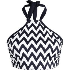 Stroje dwuczęściowe damskie: Freya MAKING WAVES CROPTINI Góra od bikini black