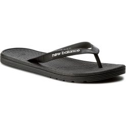 Japonki NEW BALANCE - M6076BK Black. Czarne klapki męskie New Balance, bez wzorów, z tworzywa sztucznego. W wyprzedaży za 49,00 zł.