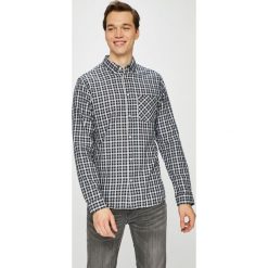 Tommy Jeans - Koszula. Niebieskie koszule męskie marki Tommy Jeans, s, z bawełny, button down, z długim rękawem. W wyprzedaży za 199,90 zł.