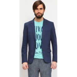 MARYNARKA MĘSKA KLASYCZNA Z GUZIKIEM. Szare marynarki męskie slim fit Top Secret. Za 119,99 zł.