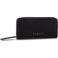 Duży Portfel Damski BUGATTI - 49186201 Black. Czarne portfele damskie Bugatti, z materiału. Za 219,00 zł.