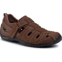 Sandały CAMEL ACTIVE - Manila 292.12.10 Timber. Pomarańczowe klapki męskie Camel Active, z zamszu, bez zapięcia. Za 549,00 zł.