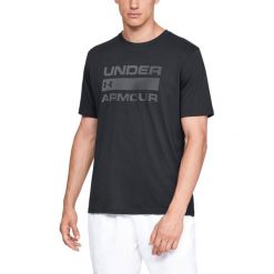 Under Armour Team Issue Wordmark Koszulka Czarny. Czarne podkoszulki męskie Under Armour, s, z nadrukiem, z bawełny, z krótkim rękawem. Za 128,95 zł.