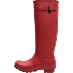 Buty zimowe damskie: Hunter ORIGINAL TALL Kalosze military red