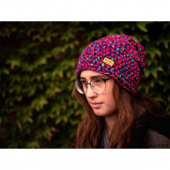 Czapka Hand Made No. 045 / beanie / szydło. Brązowe czapki zimowe damskie marki Pakamera. Za 99,00 zł.