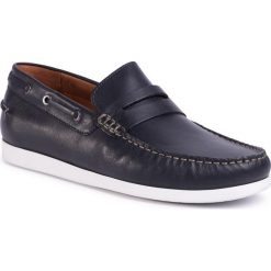 Mokasyny GINO ROSSI - MMU522-BARI-02 Cobalt Blue. Niebieskie mokasyny męskie Gino Rossi, ze skóry. Za 279,99 zł.