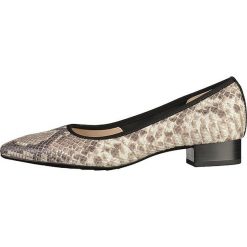 Buty ślubne damskie: Czółenka w kolorze szarobrązowym