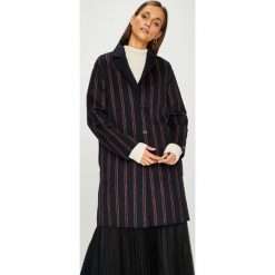 Tommy Hilfiger - Płaszcz dwustronny. Niebieskie kurtki damskie TOMMY HILFIGER, bez wzorów, z poliesteru, klasyczne. W wyprzedaży za 1199,00 zł.