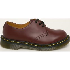 Dr. Martens - Półbuty skórzane. Brązowe mokasyny męskie Dr. Martens, na co dzień, bez wzorów, ze skóry, casualowe, z okrągłym noskiem, na sznurówki. Za 629,90 zł.