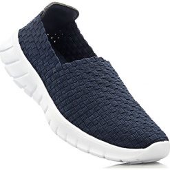 Sneakersy bonprix głęboki niebieski morski. Buty sportowe damskie bonprix. Za 79,99 zł.