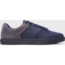 Kazar Studio - Buty. Niebieskie buty sportowe męskie Kazar Studio, ze skóry, na sznurówki. W wyprzedaży za 239,90 zł.
