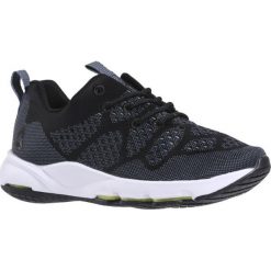 Czarne Buty treningowe Reebok Clouride Ls Dmx W BD4137. Czarne buty sportowe damskie Reebok, bez wzorów, z materiału, sportowe, na fitness i siłownię. W wyprzedaży za 269,00 zł.