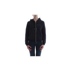 Bluzy Calvin Klein Jeans J20J206570 HOLT. Czarne bluzy damskie Calvin Klein Jeans, s, bez wzorów, z jeansu, bez rękawów, bez kaptura. Za 310,65 zł.