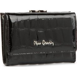 Mały Portfel Damski PIERRE CARDIN - 03 COCO 117 Czarny. Czarne portfele damskie Pierre Cardin, bez wzorów, ze skóry. Za 119,00 zł.