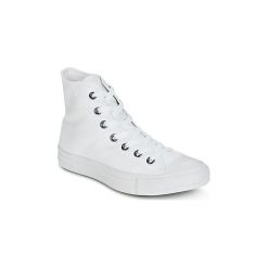 Buty Converse CHUCK TAYLOR ALL STAR SEASONAL EVERGREEN HI. Białe trampki i tenisówki damskie marki Converse, bez wzorów, bez zapięcia. Za 200,85 zł.