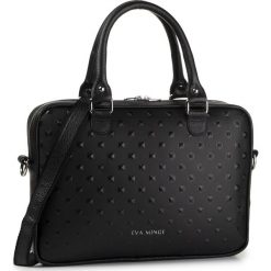 Torba na laptopa EVA MINGE - EM-17-06-000582 101. Czarne torby męskie skórzane Eva Minge, bez wzorów, ze skóry. Za 499,00 zł.