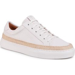 Espadryle JOOP! - Cotone 4140004908 White. Białe espadryle męskie JOOP!, na co dzień, bez wzorów, ze skóry, eleganckie, bez zapięcia. W wyprzedaży za 579,00 zł.